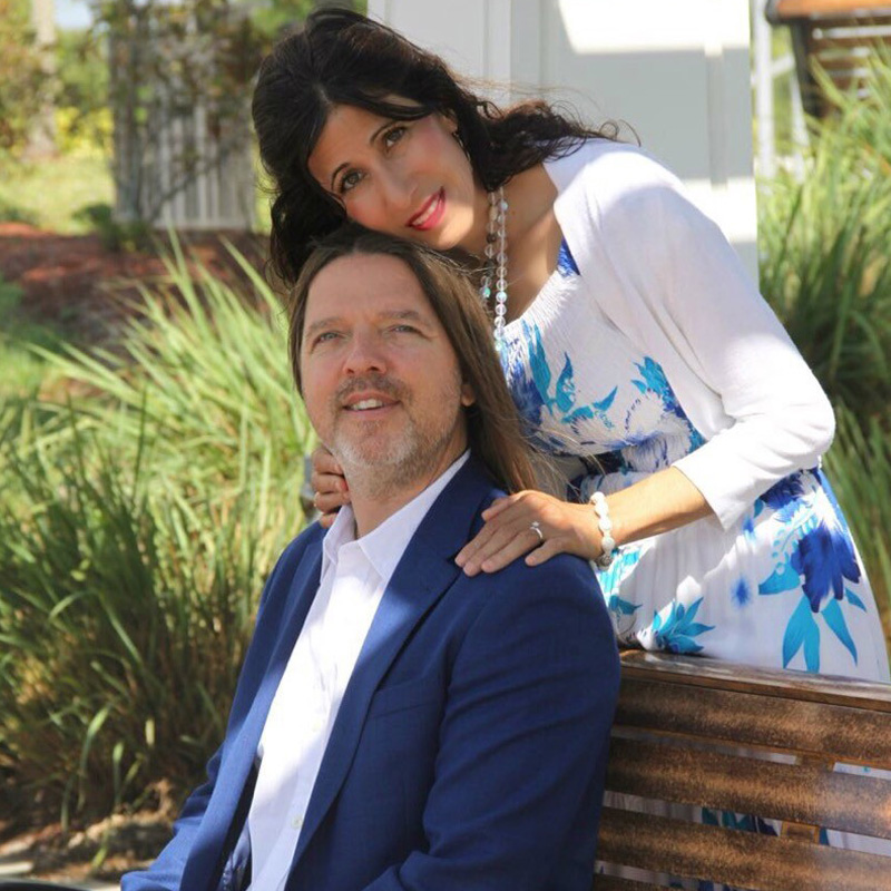 Bill and Shahla Candid Shot